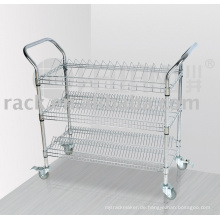 Bewegliche Chrom-Fabrik SMT Anti-Static Utility Trolley Cart (CJ-A1194)